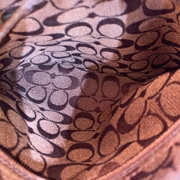 COACH Bleecker Sport Mini Duffle Crossbody Shoulder Bag Loganberry 32281 - Picture 7 of 11